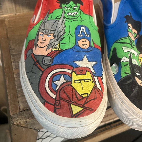 Vans - hand painted - Picture 2 of 3